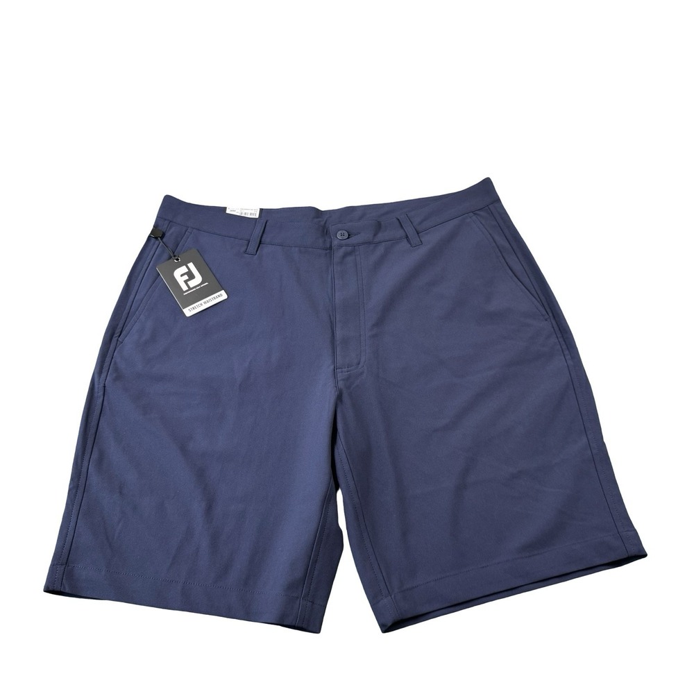 FootJoy Mens Navy Blue Performance Knit Golf Shorts Size 36 26865 NWT - Picture 2 of 4